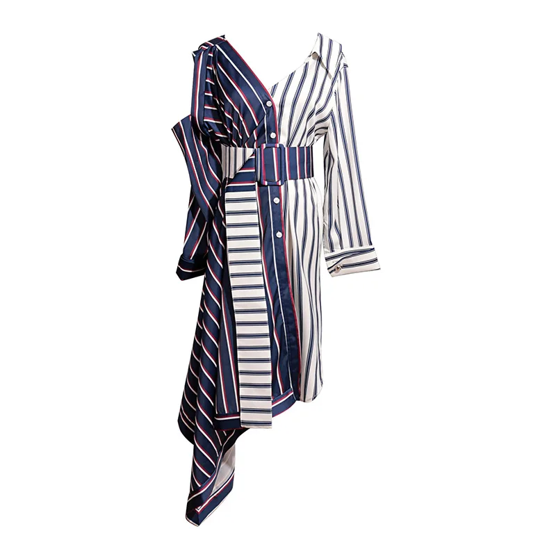 Мелинда Стиль Новинка 2017 Женская летняя обувь платье с v-образным вырезом