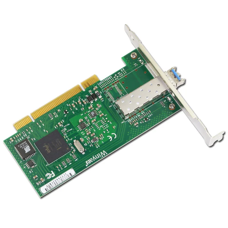 Winyao WY545DF LX PCI Настольный гигабитный волоконный lan Карта для 82545 PWLA8490LX Однопортовый