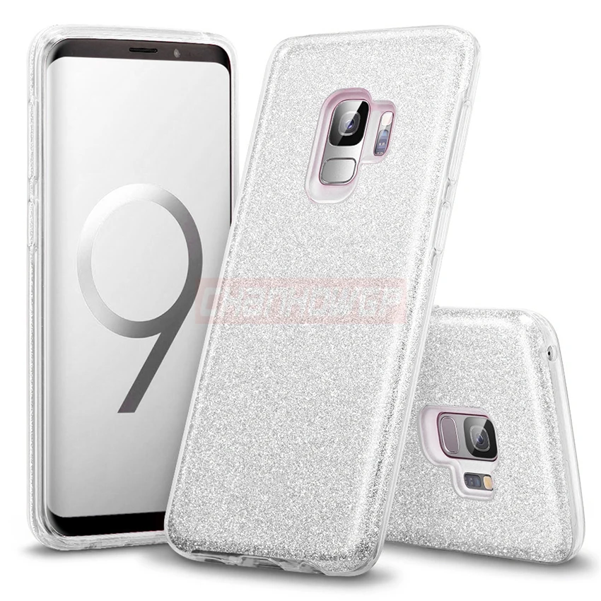 Luxury Glitter Silicon Case For Samsung Galaxy A50 A30 S8 S9 S10 plus S10e J2 J4 J6 A7 A9 A6 A8 2018 J3 J5 J7 2017 Neo Pro Cover |