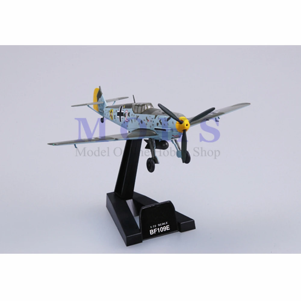 Модель easy model 37281 1/72 собранная модель BF109 готовая весы для самолётов Warbird BF109E 3 JG51| |