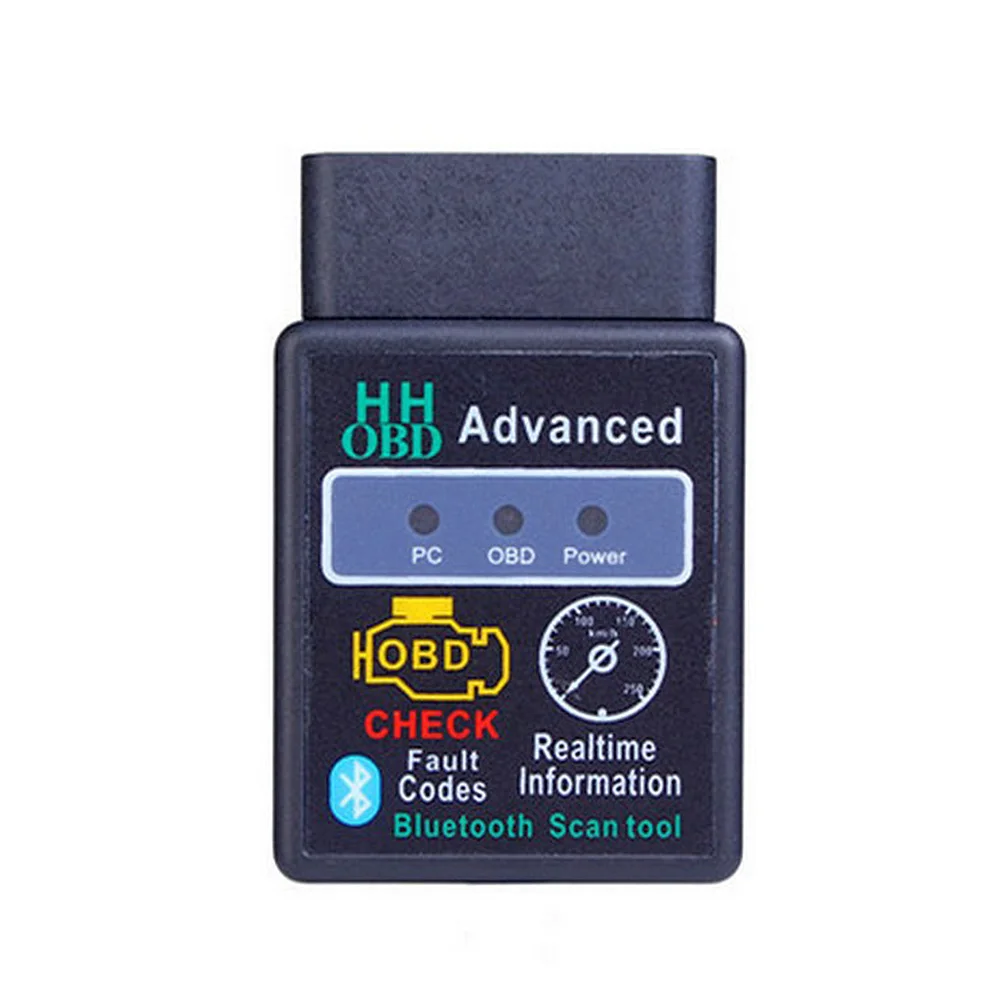 Диагностический сканер HH OBD2 ELM327 Bluetooth инструмент для диагностики автомобиля