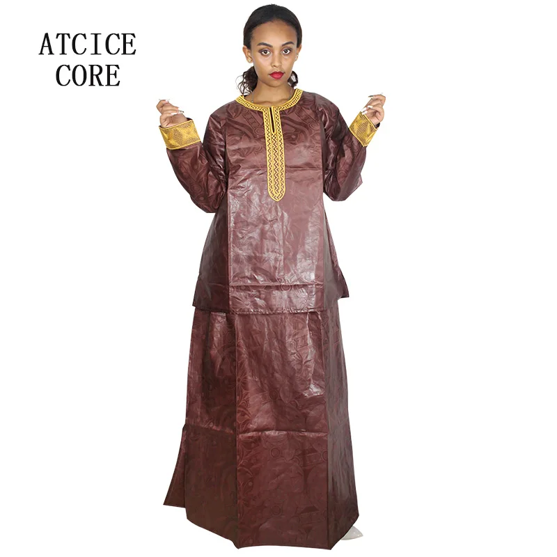 Бесплатная доставка 100% хлопок африканские платья для женщин daskini модный дизайн