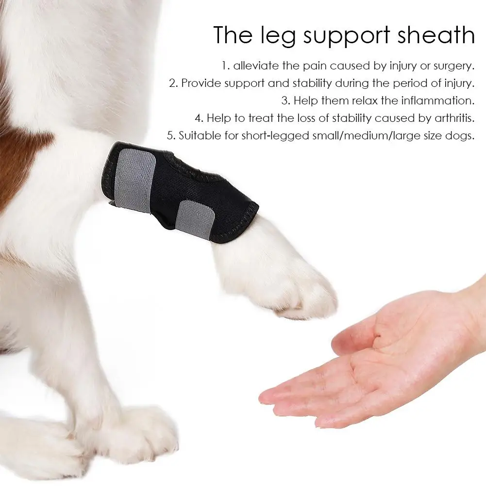 Высокое качество 2 шт/упак. фиксатор для ног собаки защита от травм и артрита