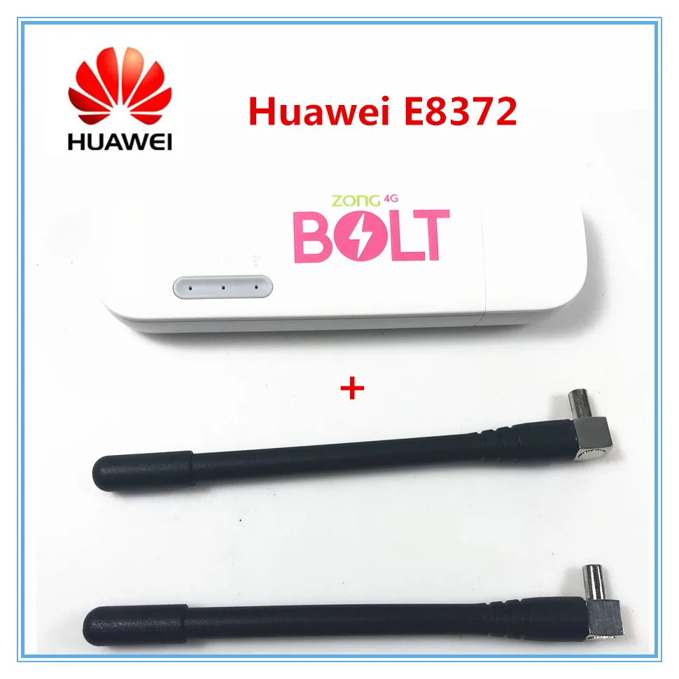 Разблокированный Huawei E8372 роутер с антенной 150 Мбит/с 4G Wi Fi USB модем LTE поддержка 10
