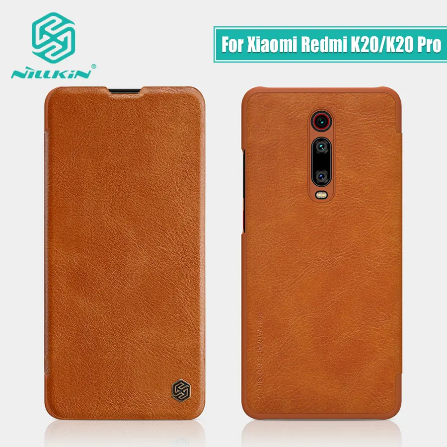 Чехол для xiaomi poco x2 чехол Redmi K30 винтажный откидной NILLKIN кошелек из искусственной