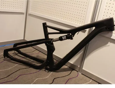 26erX15.5inch 26er полная подвесная карбоновая рама mtb велосипедная Рама EARRELL бренд размер 15,5/17,5 bb92 через ось 110 мм задний ход - Цвет: 26erX15.5inch