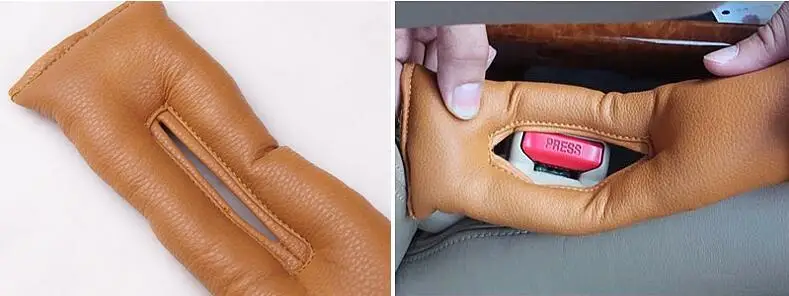 1 шт. искусственная кожа переднее сиденье автомобиля зазор пробка герметичность