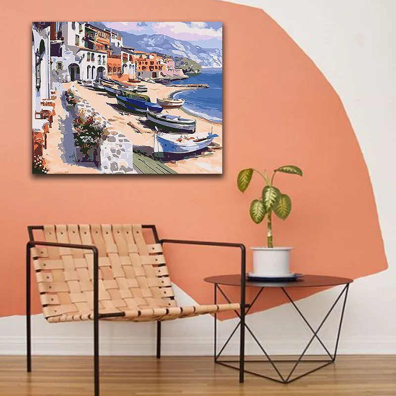 DIY картинки для раскраски по номерам в различных расцветках с применением