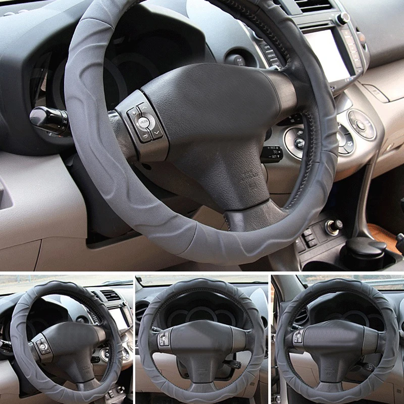 AutoDecorun искусственная овечка для VOLVO XC60 XC90 XC70 V40 V60 C30 C70 S60 S80 чехлы рулевого колеса