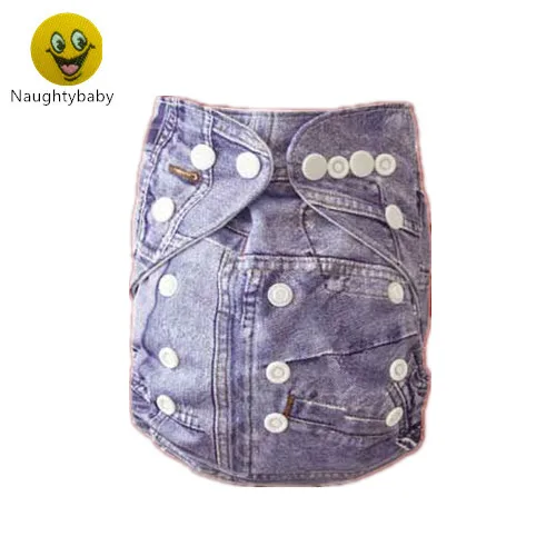 Моющиеся Многоразовые подгузники из ткани лучшего качества для малышей с
