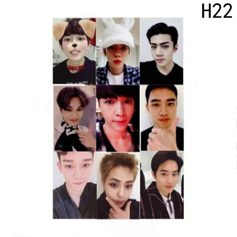 Youpop KPOP EXO K M точное Лото завод 3 EX'ACT альбом самодельные бумажные карты K-POP Подпись LOMO фото карта Фотокарта