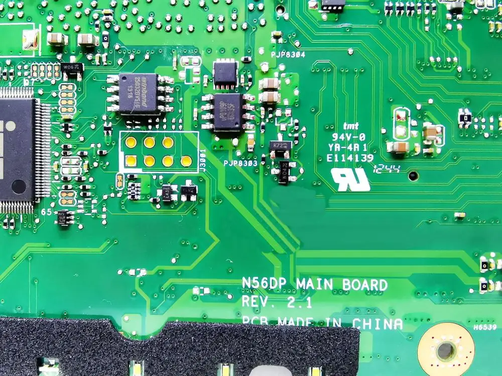 Оригинальная материнская плата для ноутбука ASUS N56DP REV 2 1 протестирована хорошая