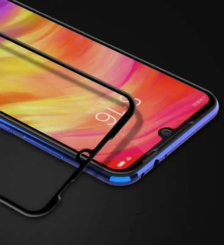 Protector de pantalla de vidrio templado para Xiaomi Redmi Note 7, 8, 8 Pro, 2 unidades-3