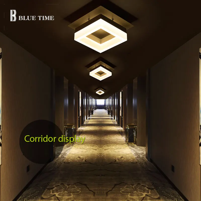 Светодиодный потолочный светильник для гостиной спальни коридора акриловая