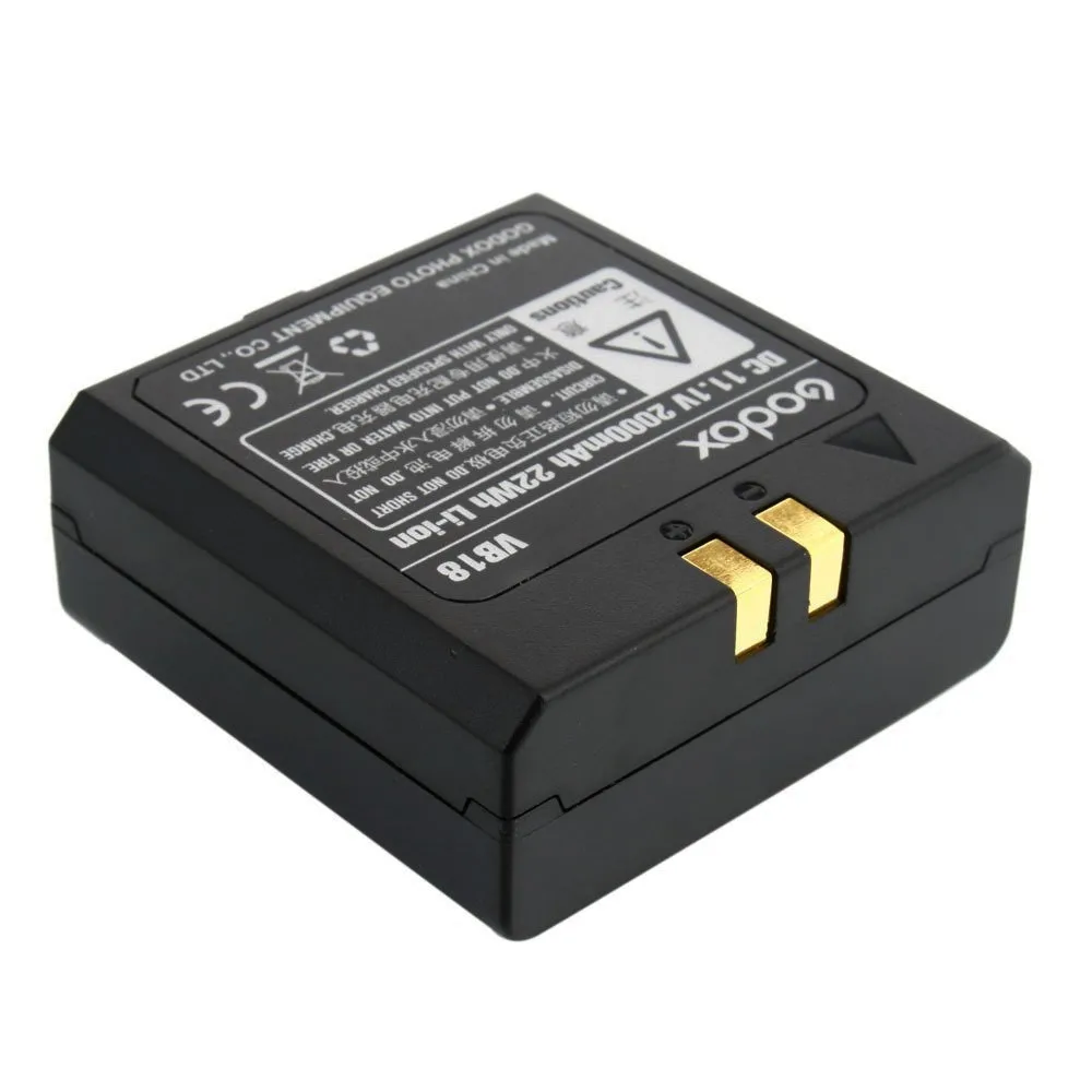 Литий ионный аккумулятор Godox VB18 (Улучшенный аккумулятор) для V850 V860 V860II Neewer Speedlite