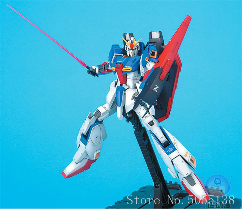 Bandai Gundam модели в наличии на складе сборе 39597 мг 1/100 зет воина гундама Z Ver.2.0 робот