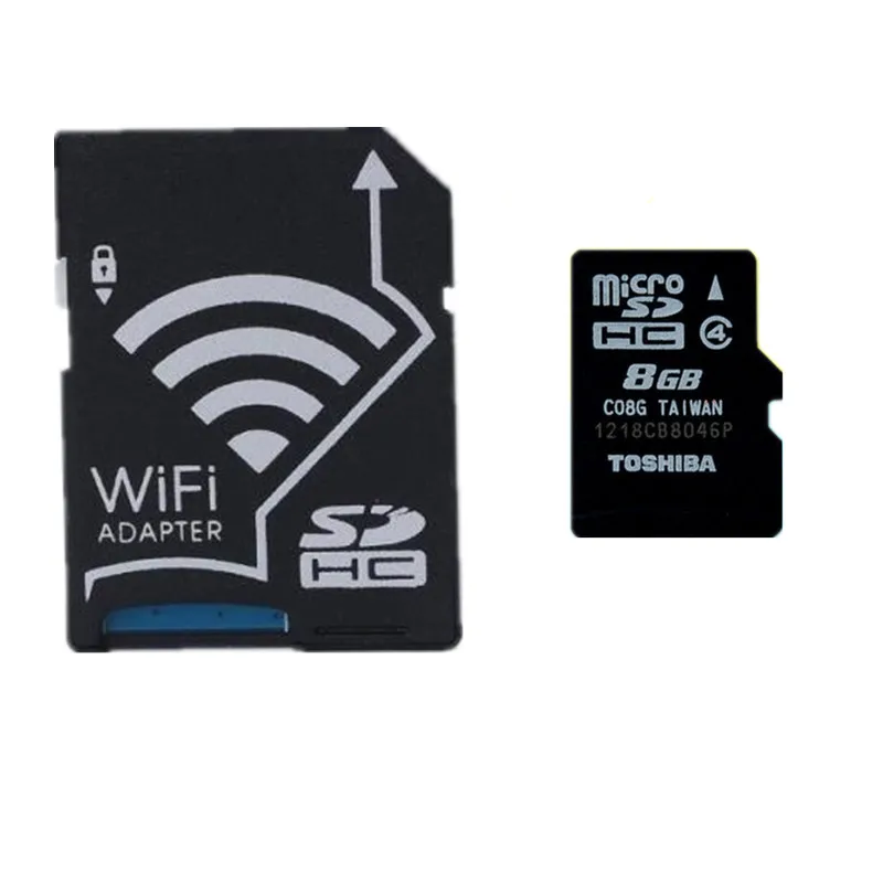 Высокоскоростной адаптер для SD карты с Wi Fi и Micro картой 8 ГБ 16 32 аналогичен карте