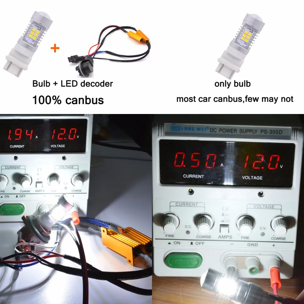 1 шт. 3157 3155 3157A 3457A белый светодиодный светильник 2835 21SMD 10 5 Вт Высокая мощность 12 В