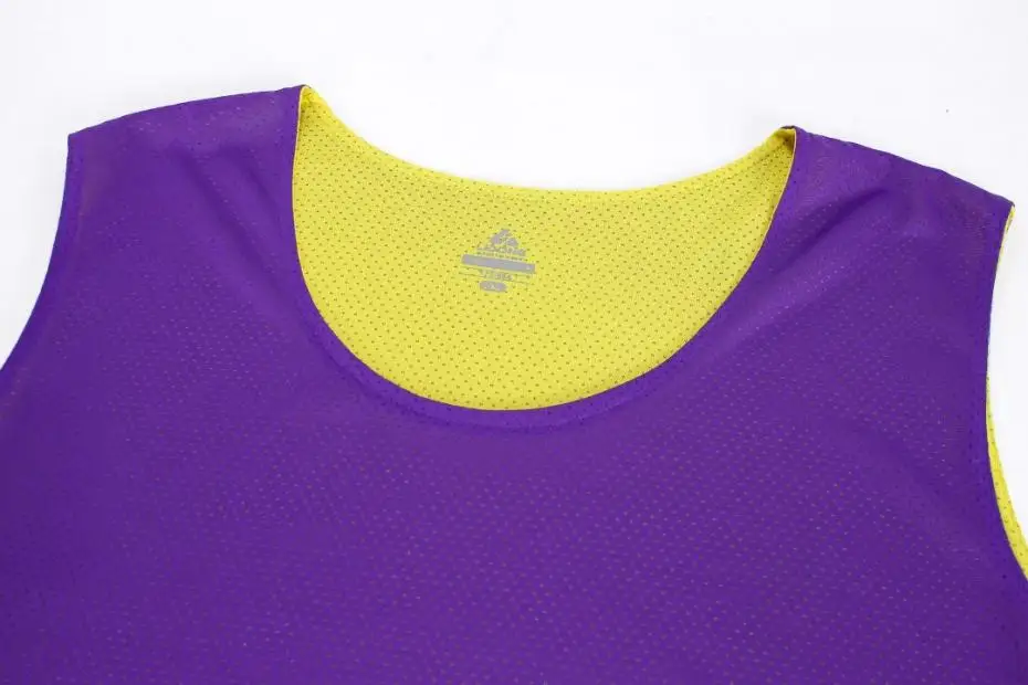 2017 Мужской двухсторонний комплект одежды Двусторонняя баскетбольная Джерси