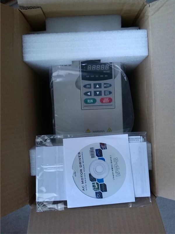 VFD022B23B VFD B преобразователь частоты 220 кВт 3HP 3 фазы 400 В Гц общий векторный Тип|inverter