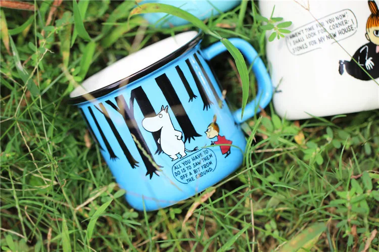 Moomin мультяшная керамическая чашка для влюбленных подруг, друзей, подарок на день рождения, прекрасный Бегемот, маленькая моя девочка Ami, 3 цвета, мини кофейная чашка