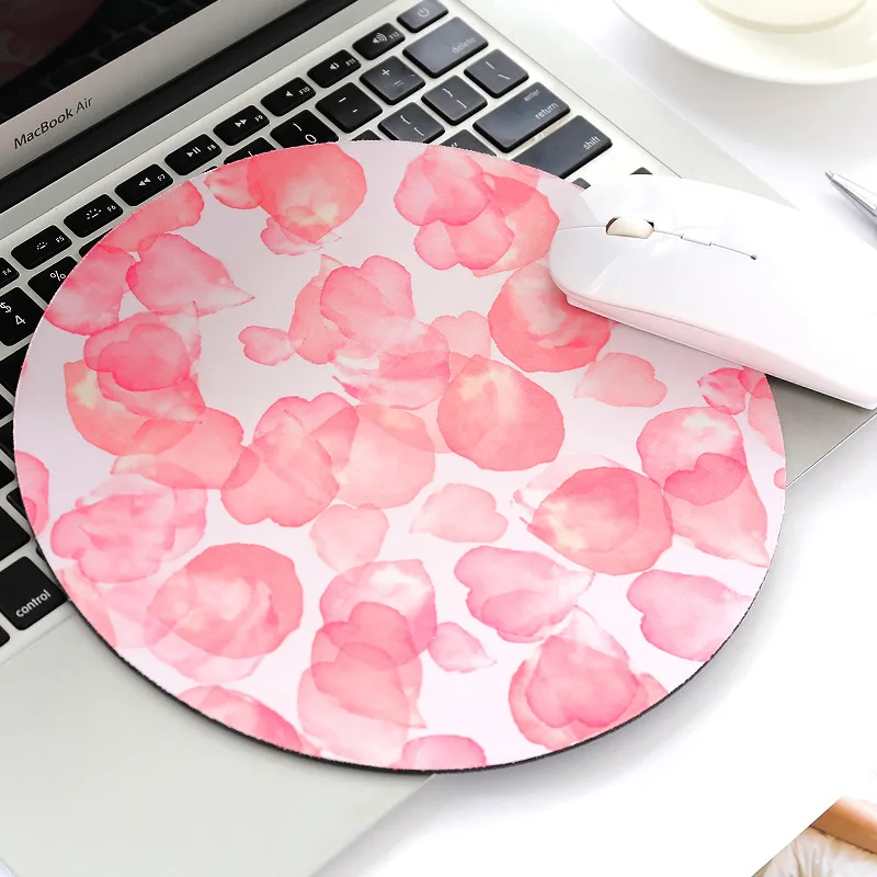 1 шт. милый цветочный Настольный коврик с изображением фламинго Papeleria Kawaii