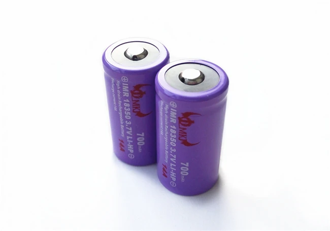 Заводская розетка для высокой энергии J.C.M IMR 18350 3 7 v 700mah 14A литий ионный