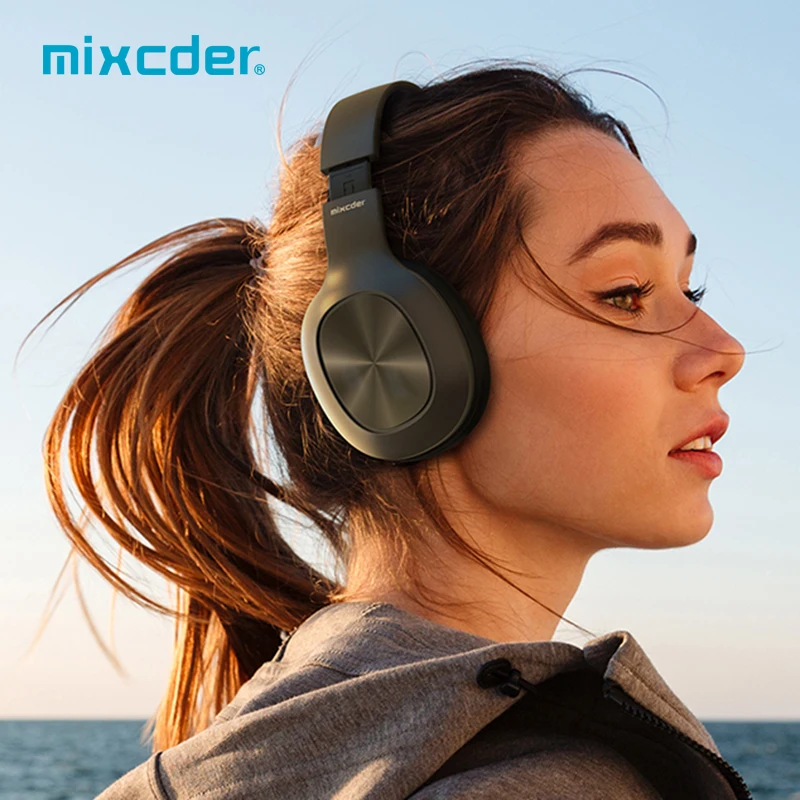 Mixcder hd901 беспроводная гарнитура плавающие Bluetooth наушники с микрофоном TF карта