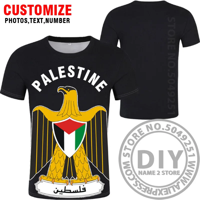 Style 4 Футболка с надписью «palestina» «сделай сам»,, на заказ, с именем и номером palaestina, футболка с флагом страны, tate palestina, одежда с логотипом для колледжа - Цвет: Style 4