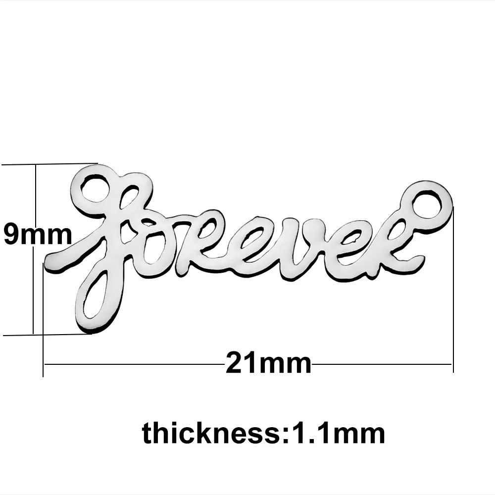 Новое поступление подвески из нержавеющей стали для браслета ожерелья сделай
