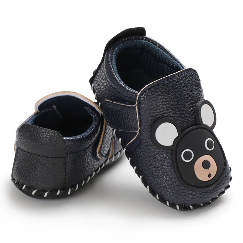 2019 Brand Fashion Newborn Baby Boy Girl Soft Sole Shoes Cute 3D Animal PU New Trainers Crib Size 0-18 Months |