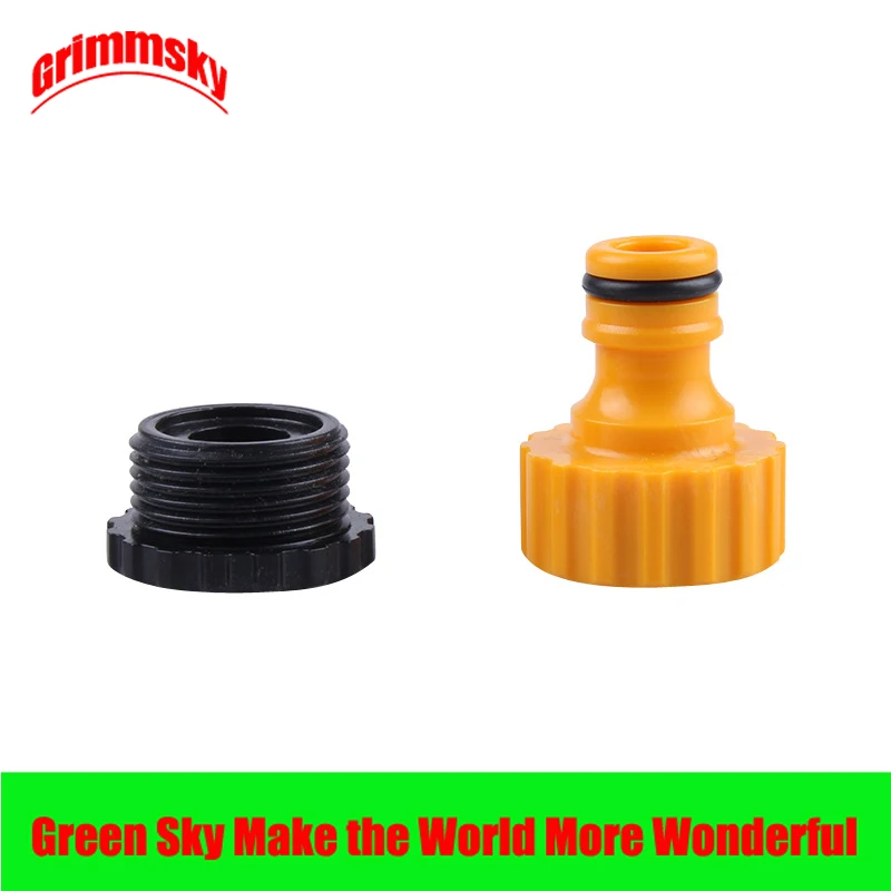 

2pcs/lot female thread 1/2 "3/4" irrigation hose connector