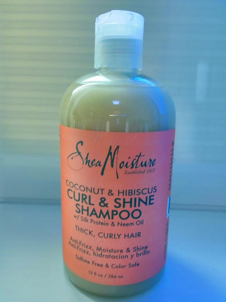 Органический шампунь с увлажнением Ши кокосом и Hibicus Curl & Shine/384 мл|coconut shampoo|shampoo