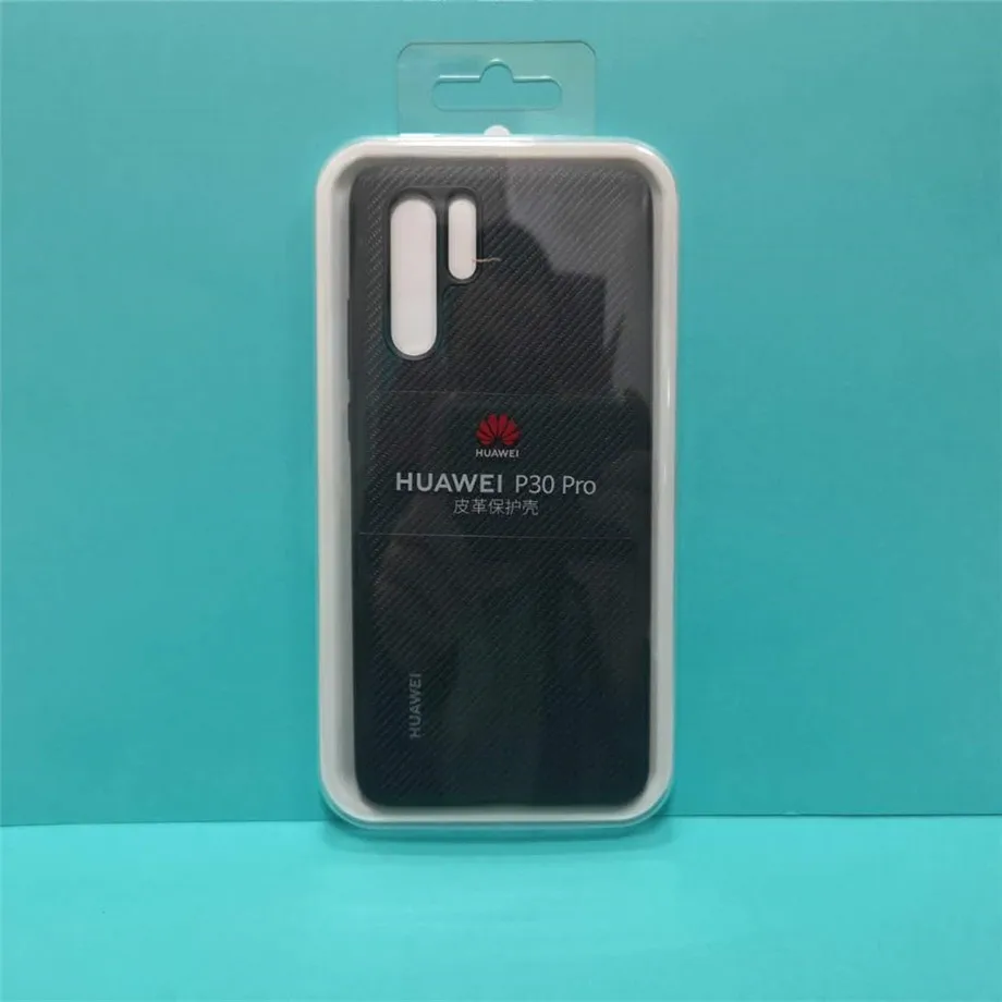 Чехол для HUAWEI P30 P30 Pro, Официальный чехол с полным покрытием, предотвращает появление отпечатков пальцев, микрофибра, кожа P30, задняя крышка