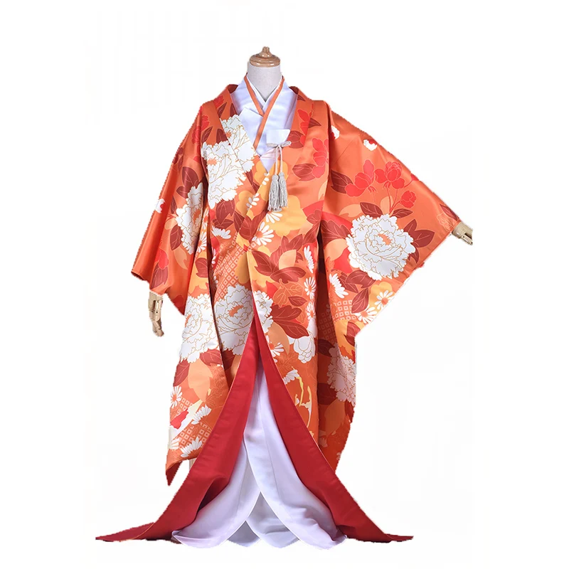 Kamisama Поцелуй рисунок Нанами и Tomoe японский свадебное платье кимоно Маскарадный