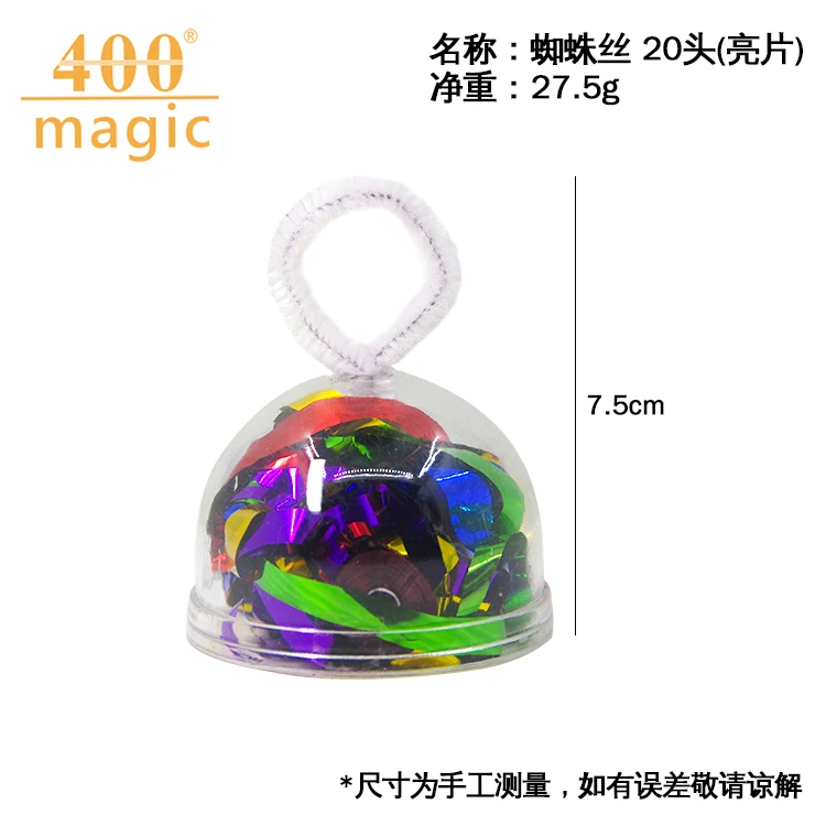 Ramen Plastic Shell Spider Silk Hand Drop Close-up Magic Props Funny Novelty Toys | Игрушки и хобби