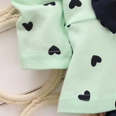 Новый осенний комплект одежды для маленьких девочек Детский из 2 предметов с