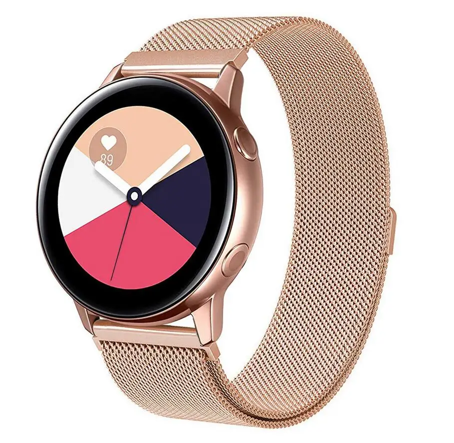Миланская петля, ремешок для часов Amazfit Pace Bip Xiaomi Huami, ремешок из нержавеющей стали, Миланская полоса, Размер ремешка, ремешок 20 мм, 22 мм, ремешок
