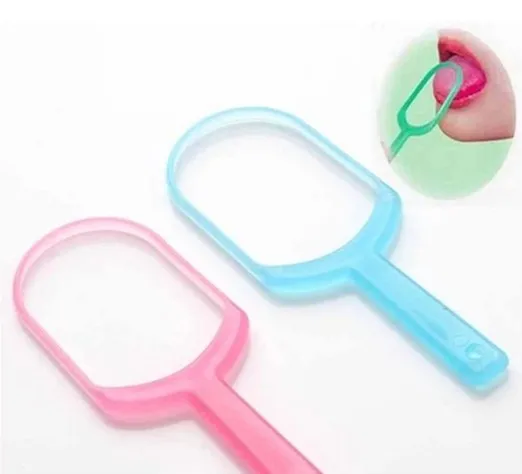 5 шт./лот щетка для чистки языка Очиститель с покрытием скребок гигиена полости