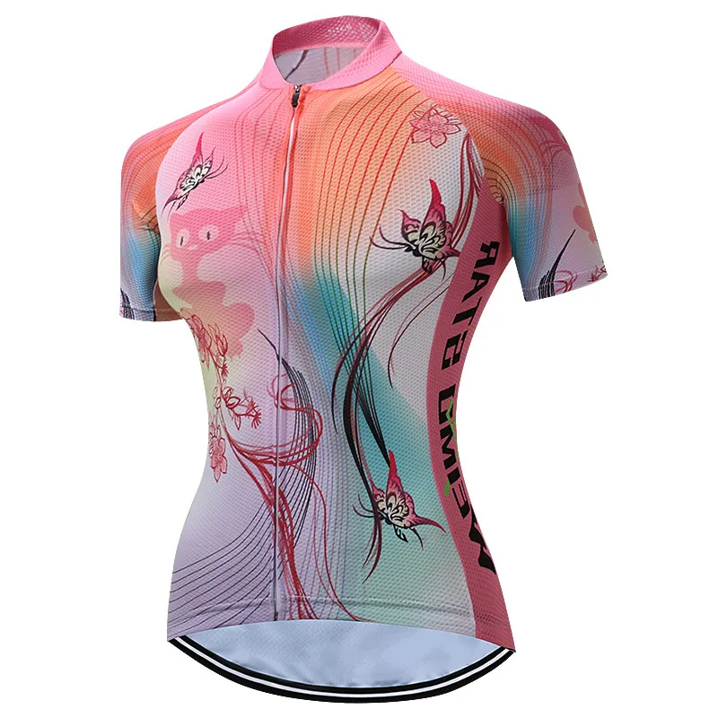 Weimostar 2017 Short Sleeve Women Cycling Jersey Sets Breathable Bike Clothing mtb Road Bicycle Set Maillot Ropa Ciclismo |