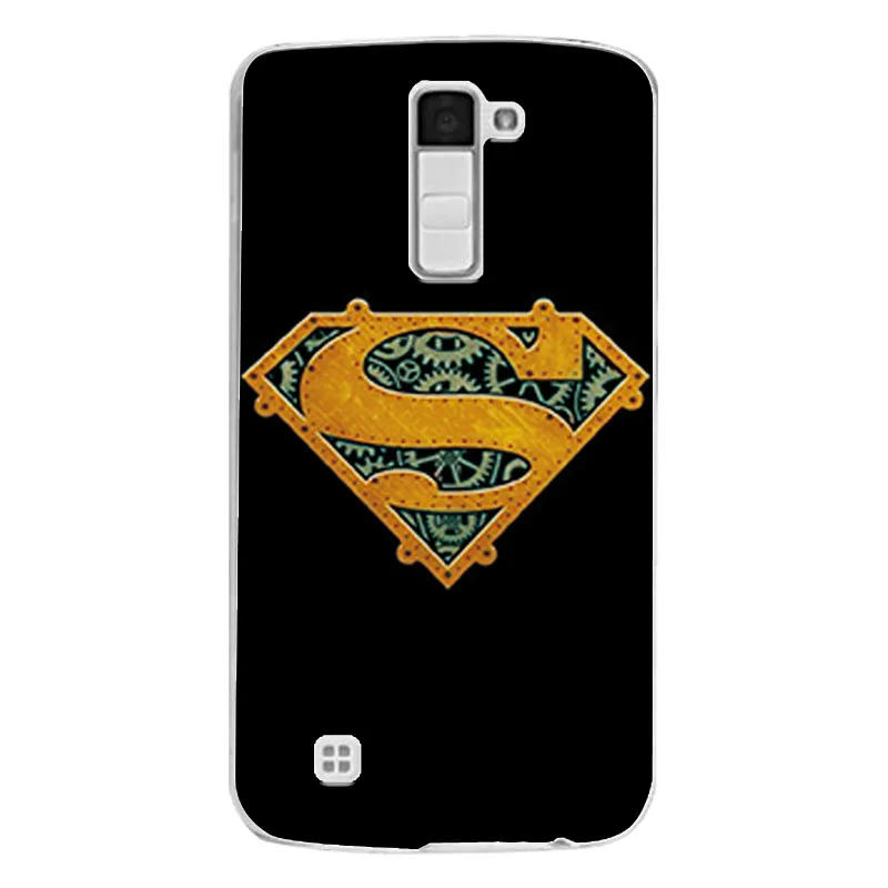 Очаровательный чехол для телефона Marvel Hero Captain America LG K8 из мягкого ТПУ с Железным