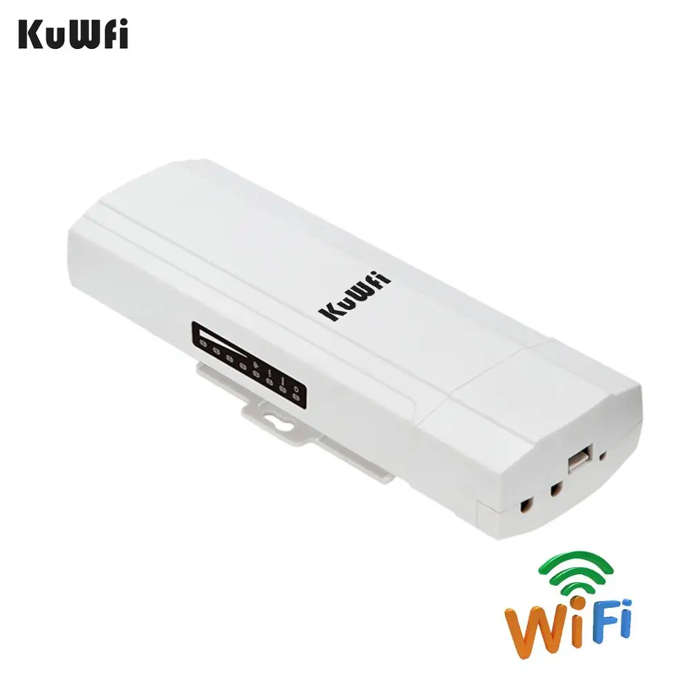 KuWFi Открытый CPE маршрутизатор Wifi Repetidor удлинитель 2 фото расстояние передачи до 3