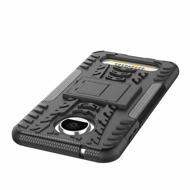 For Motorola Moto Z2 Play Case 5.5&quot Hybrid TPU Silicone + Hard Phone Protective Back Cover | Мобильные телефоны и