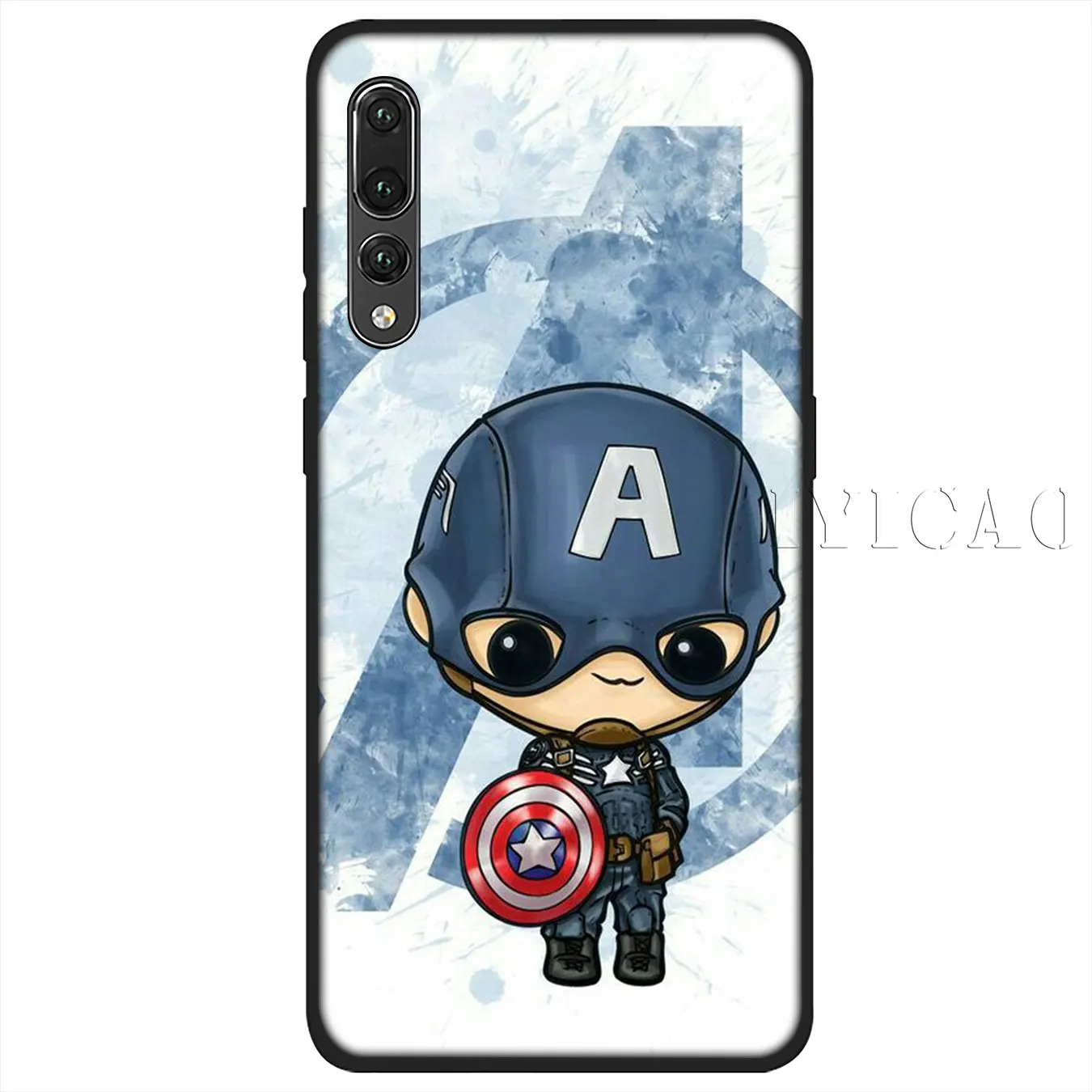 IYICAO аниме MARVEL Мстители Мягкий силиконовый чехол для huawei P30 P20 Pro P10 P9 P8 Lite Mini 2017 2016 P