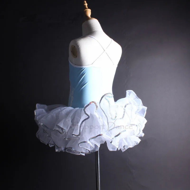 Кружевное платье для танцев девочек детский Профессиональный Балетный