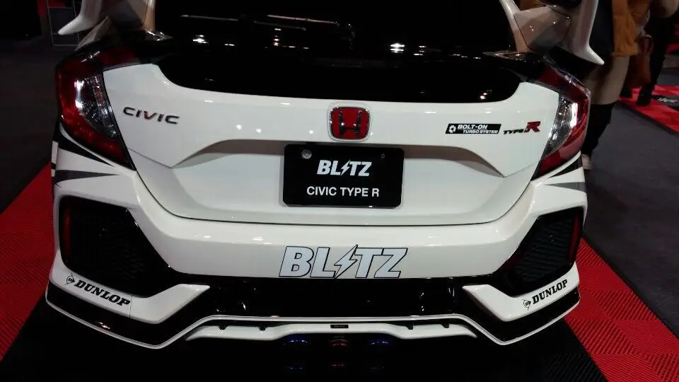 Карбоновый диффузор Garnish для Civic FK8 BLZ стиль стекловолокно/frp зад гарнир Корпус Комплект тюнинг для Civic FK8 тюнинг отделка Гонки
