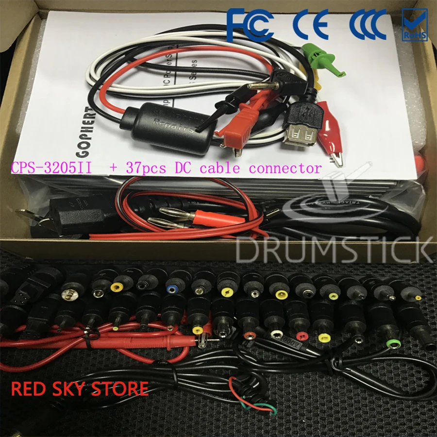 (6 шт.) цифровой мини источник питания постоянного тока Gophert 160 вт регулируемый 0 30 в