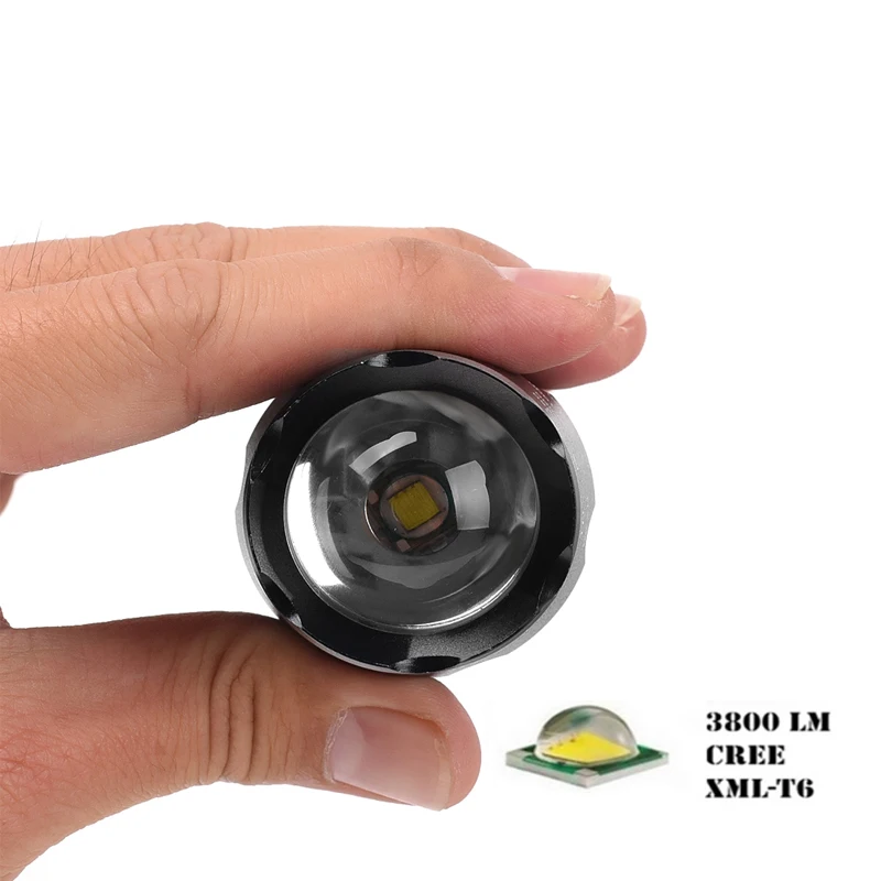 Zoomable фонарь es 6800lm CREE xml-T6 L2 светодиодный велосипедный флэш-светильник Zoom фонарь светильник ing лампа светильник+ 2x18650 батарея+ зарядное устройство+ зажим для велосипеда