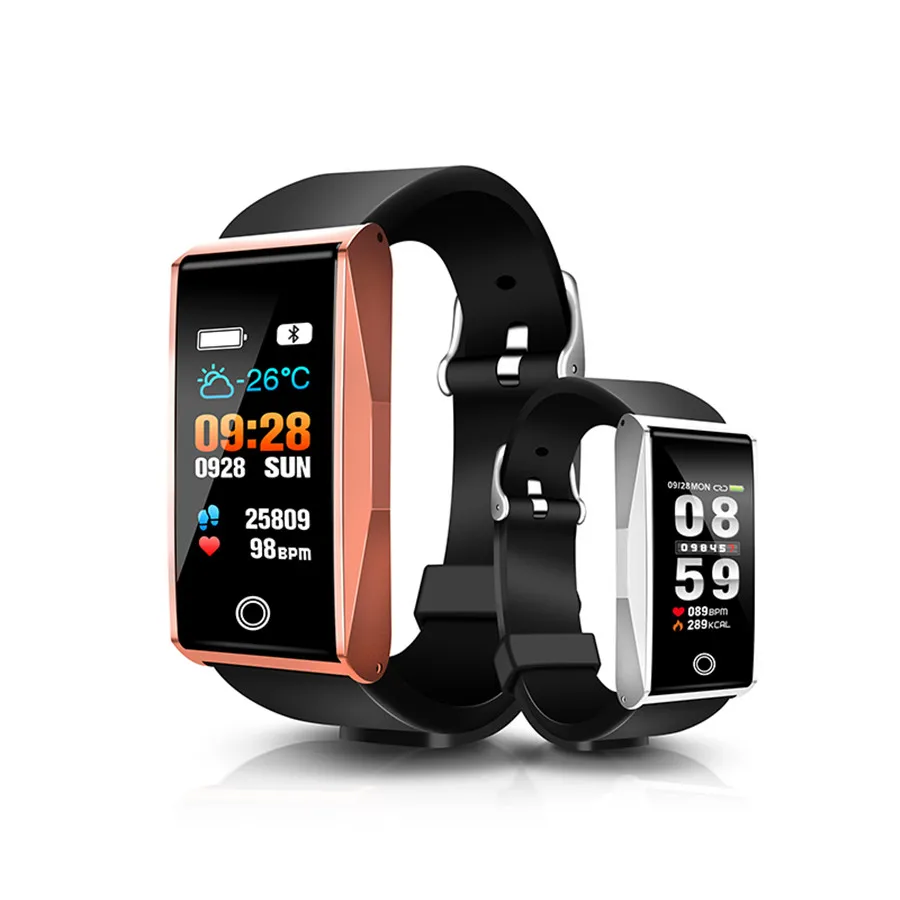 HORUG влагостойкие умные часы с ремешком трекер фитнес активности браслет кровяное