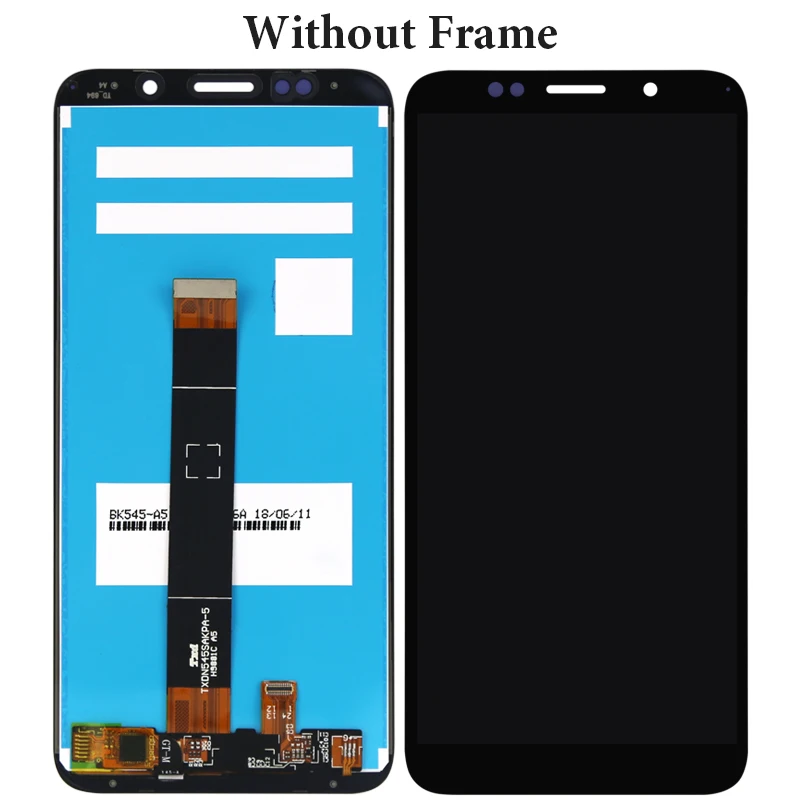 Для Huawei Y5 2018/Y5 Prime 2018 сенсорный ЖК-экран с рамкой 5 45 '